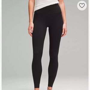 Black lulu-lemon high rise leggings